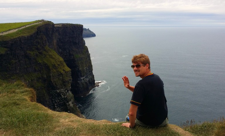 Marco in Irland, Juni 2015